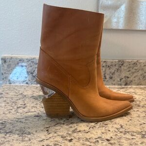 Jeffrey Campbell Tan Heeled Boots
